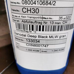 Deep black MLW annodize powder