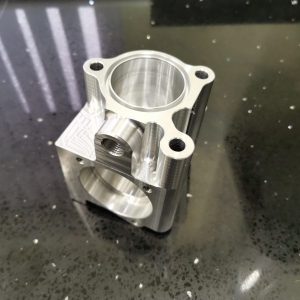 Focus RS Billet thermostat housing inc spacer