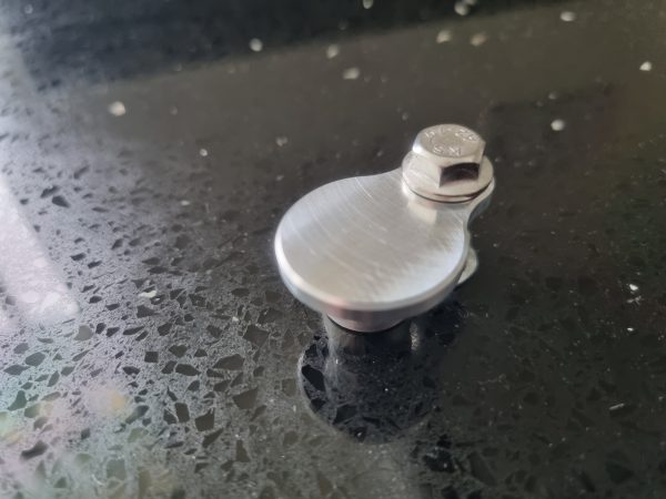 Honda k20 water blank - Flush top